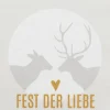 Cocktailserviette „Fest der Liebe", 25x25cm