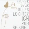 Cocktailserviette „Früher war alles...", 25cmx25cm