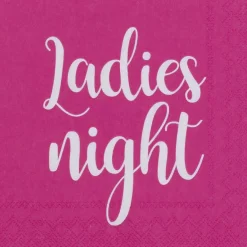 Cocktailserviette „Ladies Night", 25x25cm