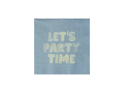 Cocktailserviette 25x25cm Let´s Party Time