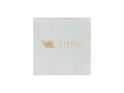 Cocktailserviette 25x25cm Schneck Time