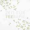 Cocktailserviette „Zeit für Teerapie", 25x25 cm