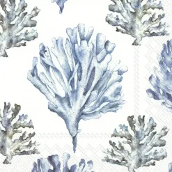 CORAL white Lunch-Servietten L 897990