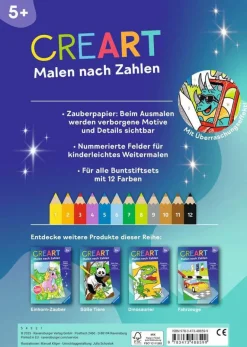 Creart Malen Nach Zahlen Ab 5, Zauberpapier
