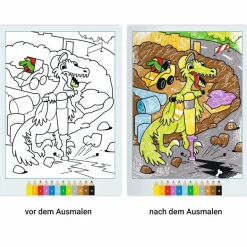 Creart Malen Nach Zahlen Ab 5, Zauberpapier