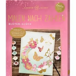 Creative Time - Malen Nach Zahlen Auf Leinwand Blü