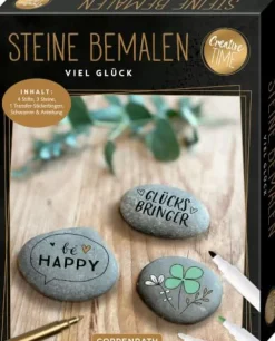 Creative Time - Steine bemalen: Viel Glück