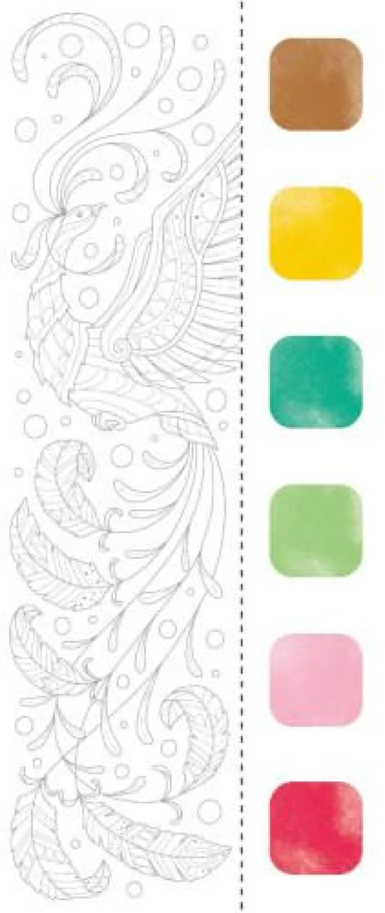 Creative Time - Aquarell-Glück Fantasievögel