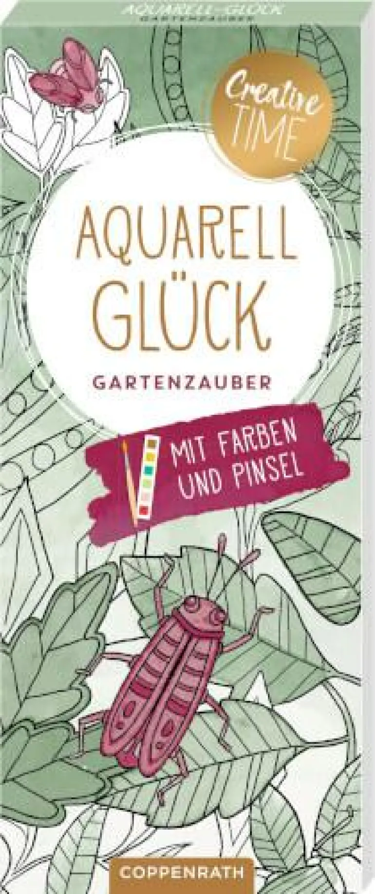 Creative Time - Aquarell-Glück Gartenzauber