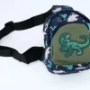 Crossbag Dino blau grün