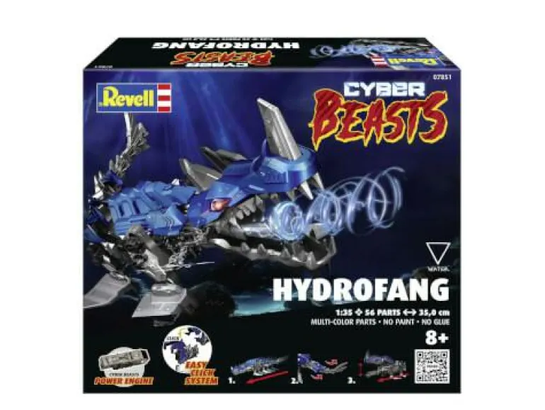 CyberBeasts HydroFang, Revell Bausatz zum Zusammen