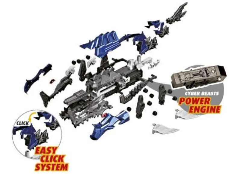 CyberBeasts HydroFang, Revell Bausatz zum Zusammen