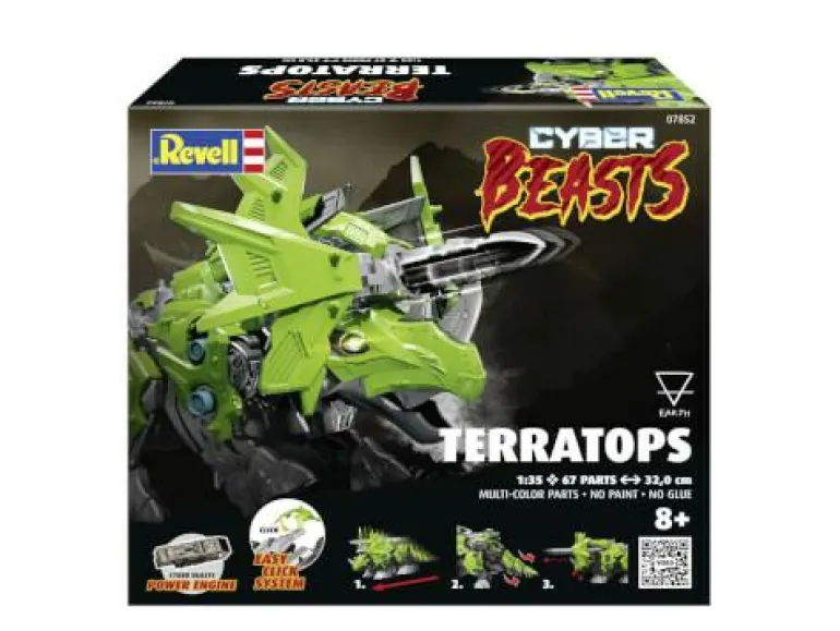 CyberBeasts TerraTops , Revell Bausatz zum Zusamme