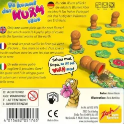 Da kommt der Wurm raus