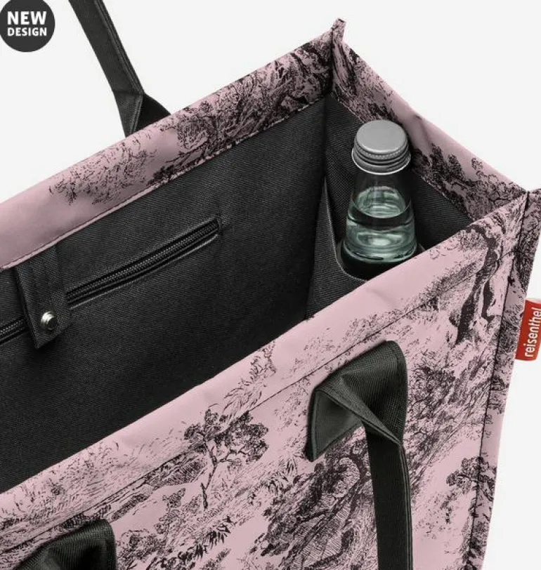 Daily Shopper jacquard rose Einkaufstasche