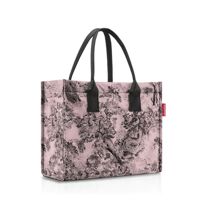 Daily Shopper jacquard rose Einkaufstasche