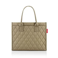 Daily Shopper Rhombus Olive Einkaufstasche