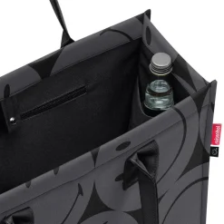 Daily Shopper Smiley grau Einkaufstasche