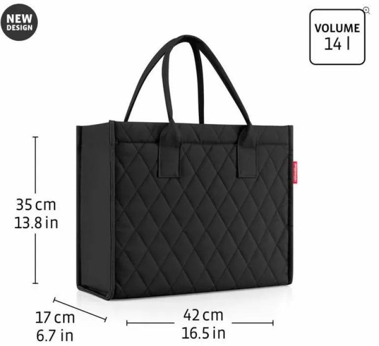 Daily Shopper Smiley grau Einkaufstasche