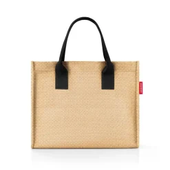 Daily Shopper,,Raffia Black"Einkaufstasche