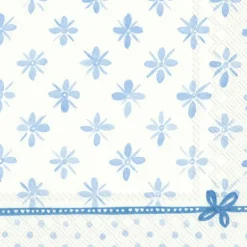 DARCY light blue Lunch-Servietten L 855949