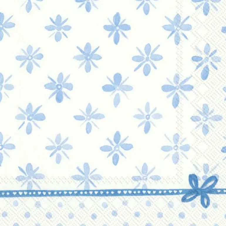 DARCY light blue Lunch-Servietten L 855949