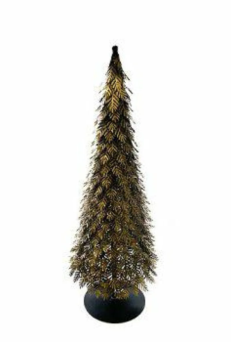 Dekobaum Castillo antik-gold D50cm, H152cm