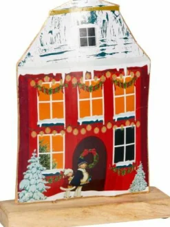 Deko-Haus, groß Hell erleuchtet jedes Haus