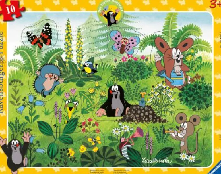 Der kleine Maulwurf: Spielspaß im Garten - Rahmenp