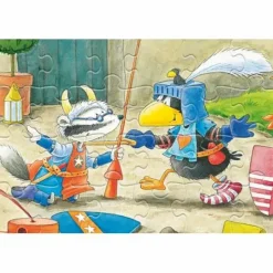 Der kleine Rabe Socke - Puzzle 2x24 Teile