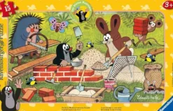Der Maulwurf und seine Freunde - Rahmenpuzzle 15 T