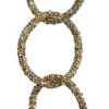 Diamantring Girlande gold-silber 1.50m