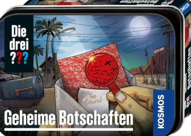 Die drei ??? - Geheime Botschaften (kleine Dose)