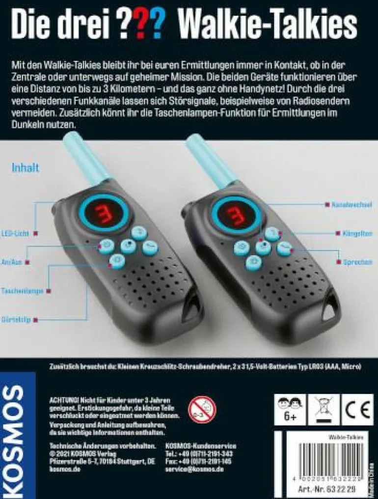 Die drei ??? - Walkie-Talkies