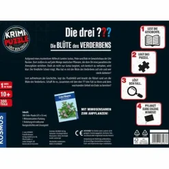 Die drei ???: Die Blüte des Verderbens - Krimi-Puz