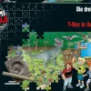 Die drei ??? Kids - T-Rex in Action: Krimipuzzle 2