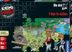 Die drei ??? Kids - T-Rex in Action: Krimipuzzle 2