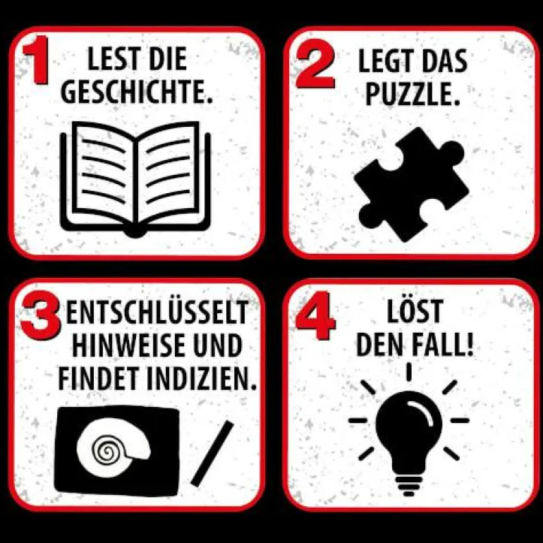 Die drei ??? Kids - T-Rex in Action: Krimipuzzle 2