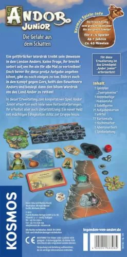 Die Legenden von Andor Junior - Erweiterung: Die G