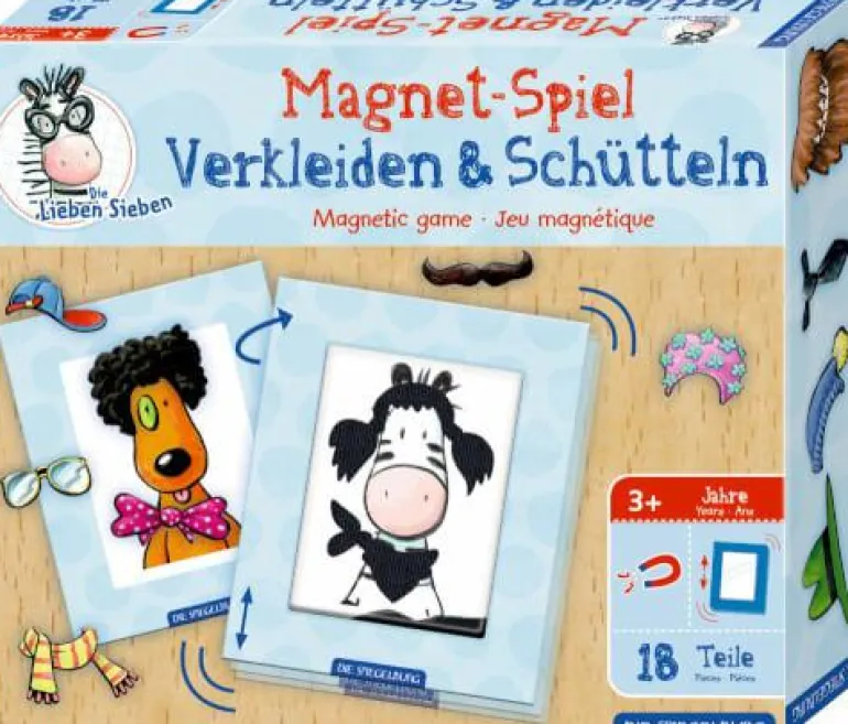 Die Lieben Sieben - Magnetspiel Verkleiden & Schüt