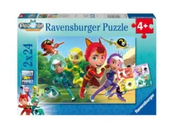Die Tierschützer - Puzzle 2x24 Teile