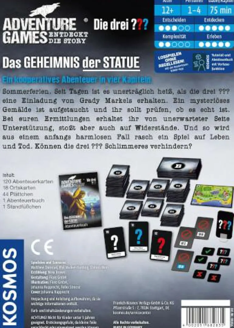 Die drei ??? - Das Geheimnis der Statue - Adventur