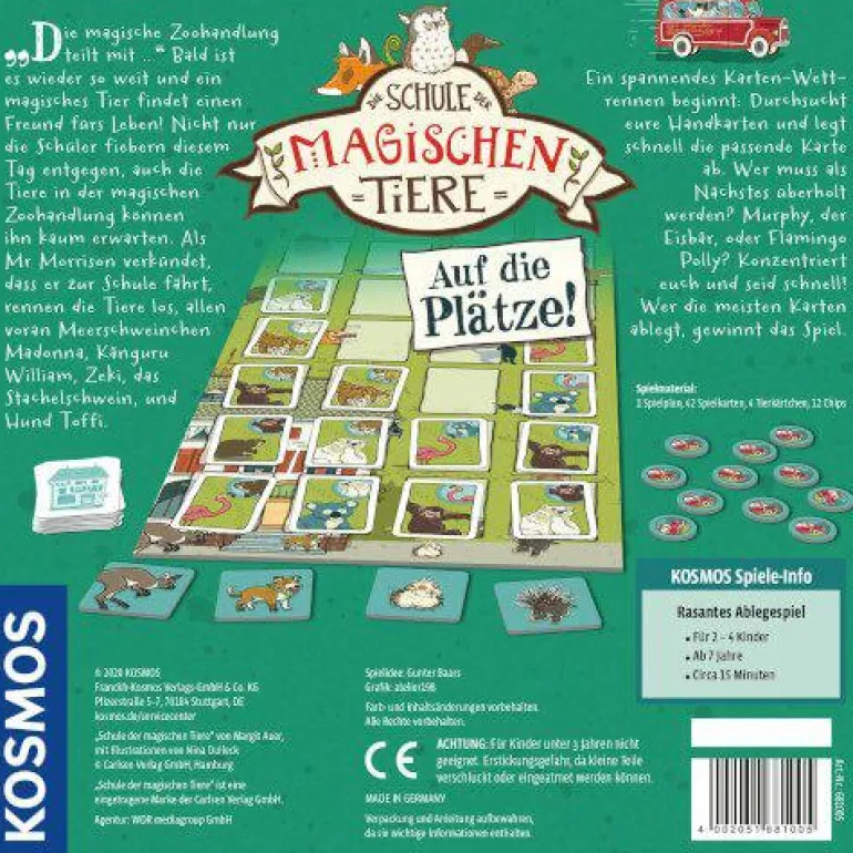 Die Schule der magischen Tiere - Auf die Plätze