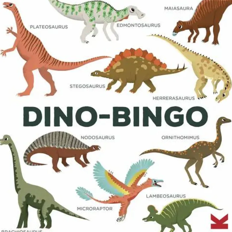 Dino-Bingo mit furchteregenden Dinos