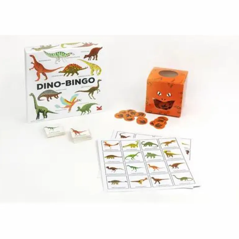 Dino-Bingo mit furchteregenden Dinos