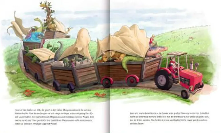 Dinosaurier auf dem Bauernhof (Bd.4)