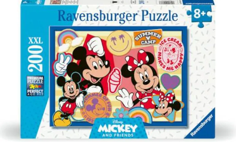 Disney Unterwegs Mit Mickey Und Minnie - Puzzle 20