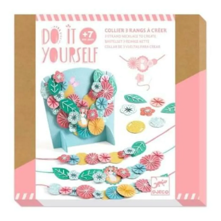 Do it Yourself: 3 Halsketten Flora