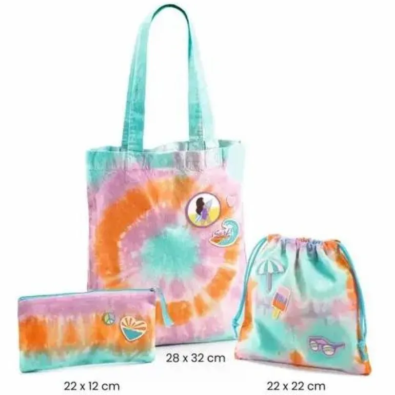 Do it Yourself: Batik-Set Taschen