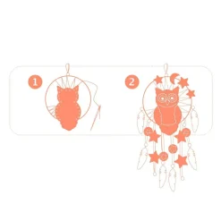 Do it Yourself: Traumfänger Goldene Eule
